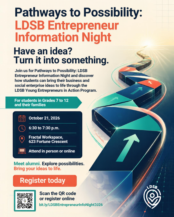 Entrepreneurship Information Night Poster